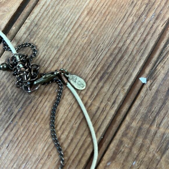 Vintage 80s chunky long, Colorful Beaded Necklace from Aldo - Picture 3 of 4